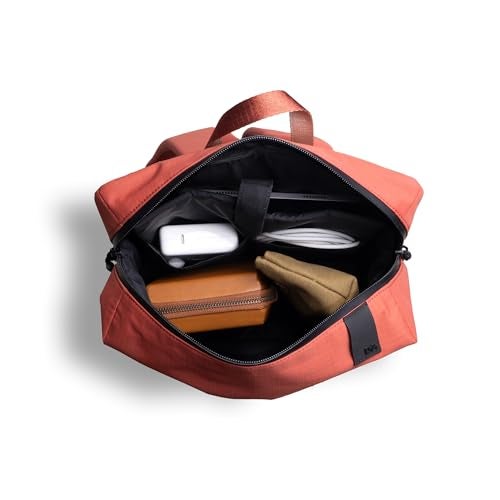 DailyObjects Water Resistant Pivot Daypack Bag (15L) for Men & Women|Fits 13/14 inch Laptop/Macbook Pro/Air iPad|Lightweight| Backpack|Office/Daily Use/Travel|School Kids|Multi Compartments (Red) - Image 5