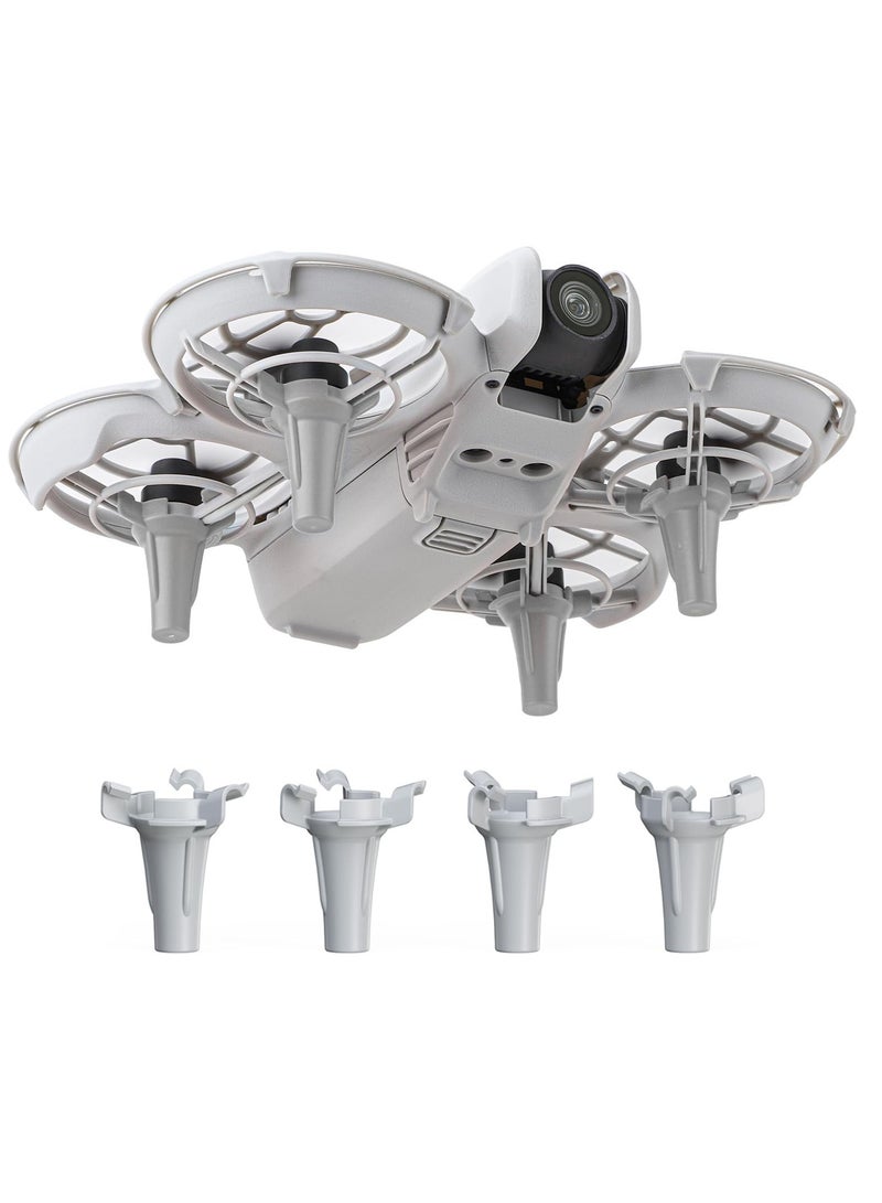 Beauenty Landing Gear Extensions Leg for DJI Neo Quick Release Height Extended Landing Leg for DJI Neo Drone Accessories (Gray) - Image 1