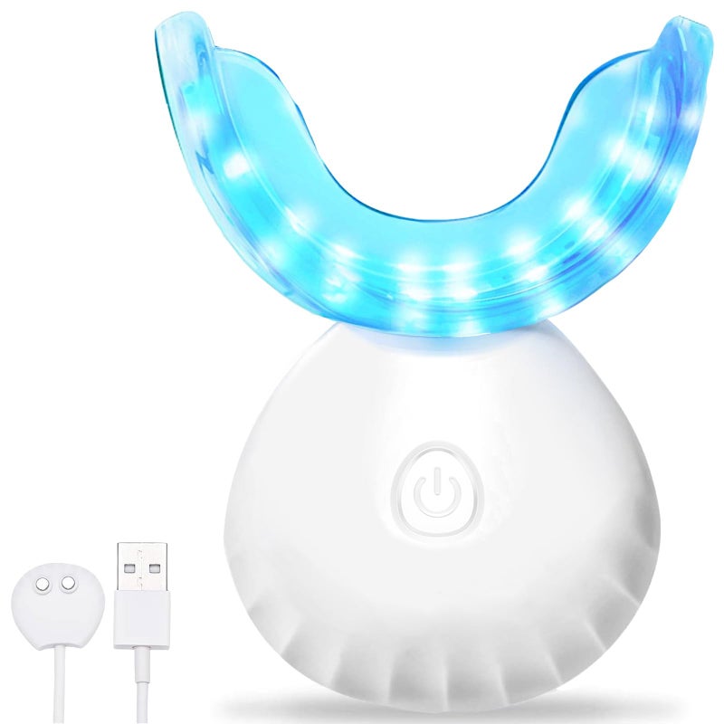 Teeth Whitening Light10X More Powerful Blue Led Light Connected with USB NonBattery Teeth Whitening LED Light in Home Use