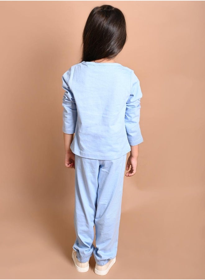 LILPICKS Never Mind Printed Top with Jogger Set  - Image 3
