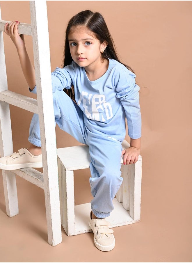 LILPICKS Never Mind Printed Top with Jogger Set  - Image 5