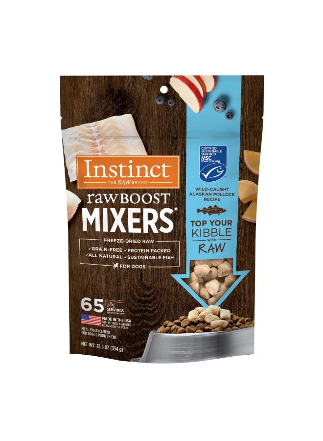 Instinct مزيج مكملات إنستينكت رو الخام من سمك البولوك الألاسكي البري - 5 أونصات - Image 1