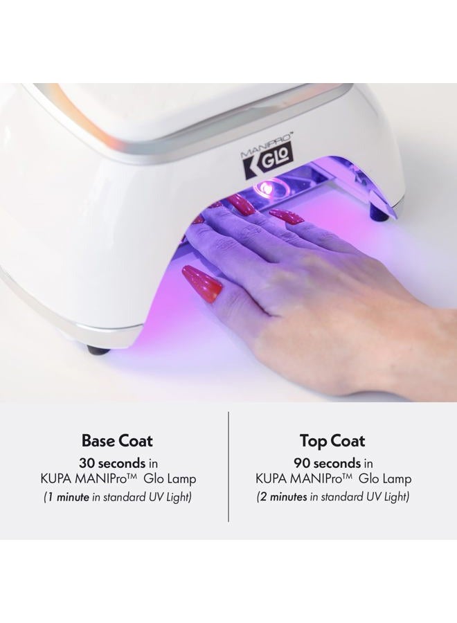 KUPA GelFinity - Soak Off Gel - Top Coat Glossy Finish (No-Wipe) Bundle 8.0 Fl Oz + 0.5 Fl Oz - Image 4
