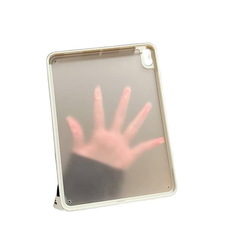 DGG Gray Transparent Clear Back iPad Case for iPad Pro 11 / iPad Air - Image 4
