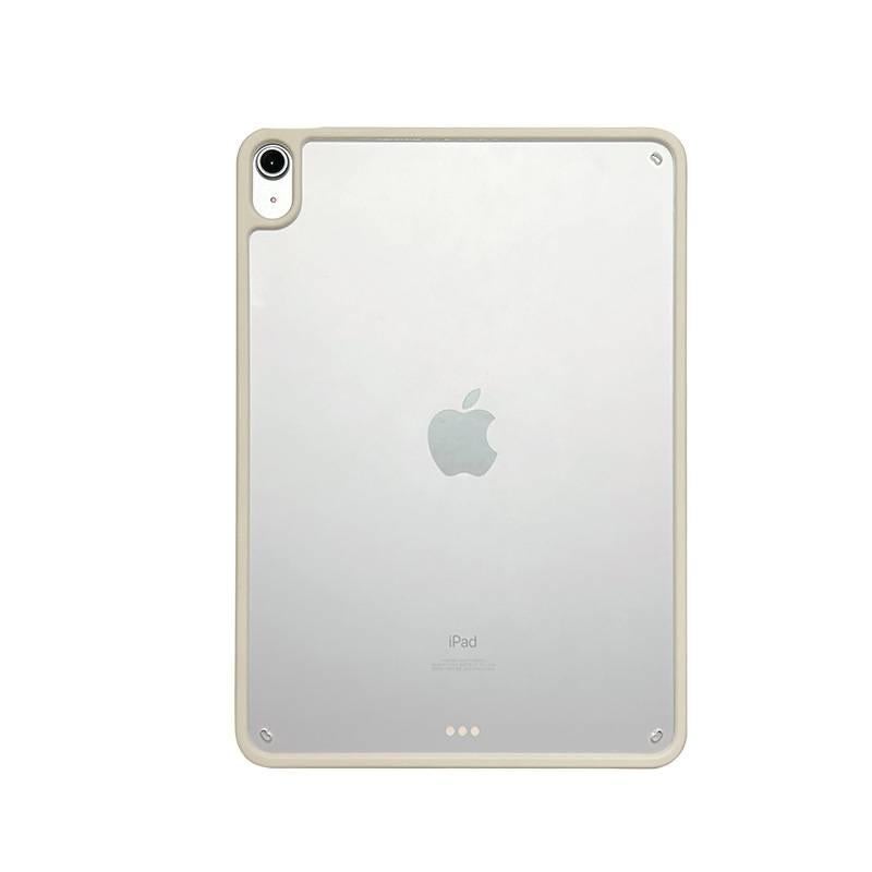 DGG Gray Transparent Clear Back iPad Case for iPad Pro 11 / iPad Air - Image 1