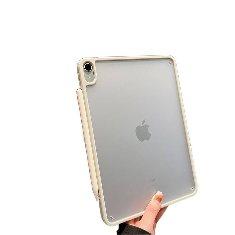 DGG Gray Transparent Clear Back iPad Case for iPad Pro 11 / iPad Air - Image 2