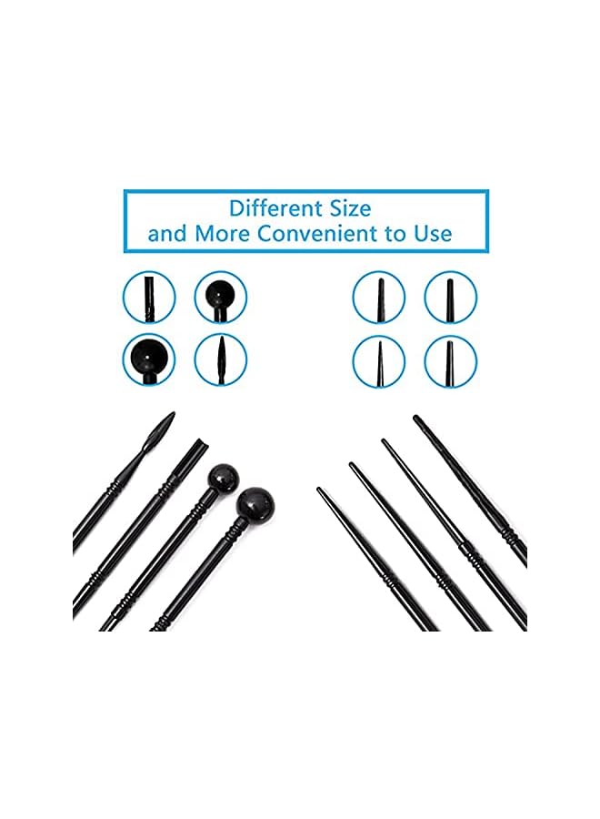 S-TOP 13 Pcs Polymer Clay Tools, Sculpting Kits, Dual-Ended Design Pottery Tools, Ball Stylus Dotting Tools, Ball Rod Stylus Modeling Tools for Clay, Pottery, Ceramics Artwork & Crafts - Image 5