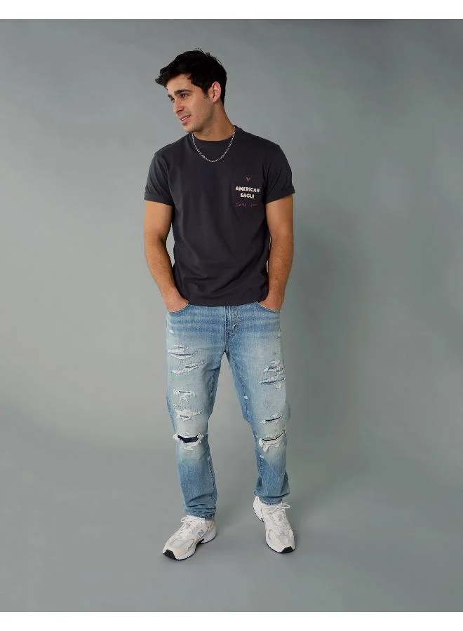 امريكان ايجل AE Elevated Logo Graphic T-Shirt