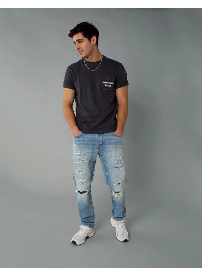 امريكان ايجل تيشيرت برسومات شعار  المرتفع - Image 1