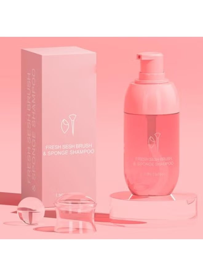 DUNUF Makeup Brush Cleaner | 55ML Cleanser Solution +| Deep Clean for Brushes, Beauty Sponges & Powder Puffs – Gentle, Cruelty-Free Formula - Image 1