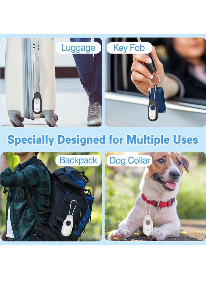 2 Pack Smart Tag 2 Secure Holder Case, Silicone with Samsung Galaxy SmartTag2 Keychain Full Body Shockproof, Anti-Scratch for Backpacks, Car Keys,Luggage, Valuables and More