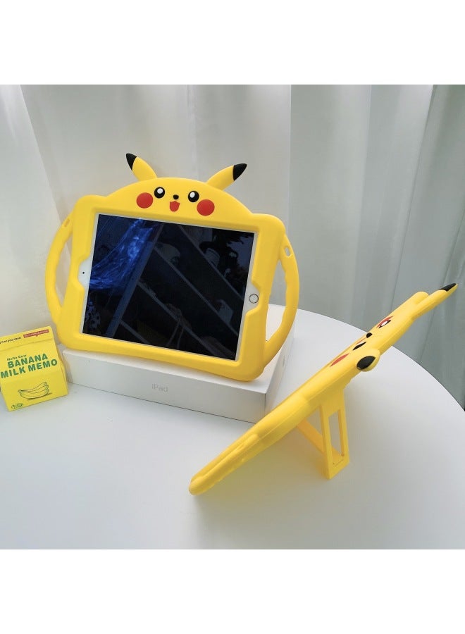 2018 Cartoon Silicone Case Ipad Protective Case 10.2 Inch Mini45 Flat Anti-fall 2019air3 Suitable-Color:3 Star-raising Kabi 】-Applicable Model:mini4/5 - Image 2