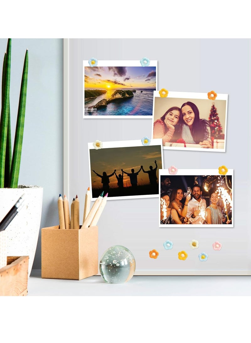 أوزيغالور 60 قطعة مثبطات ديكورية بالورد للمنزل والمكتب والجدار الصور، اللوح الأخشاب، الخريطة - Image 5
