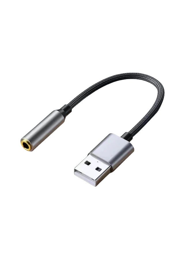 USB to 3.5mm Jack Audio Adapter  - Image 1
