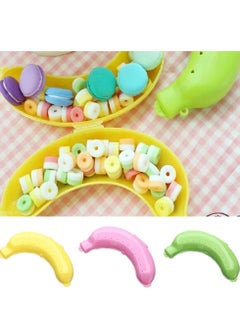 Y&D Banana Case, Plastic Guard Protector Case Lunch Box Container Holder Carrier Bag Food Fruit Storage Anti Bruising 3pcs  - Image 3