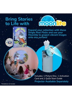 Moonlite Storybook Reels For Flashlight Projector Kids Toddler ; Clark The Shark: Afraid Of The Dark ; Single Reel Pack Story For 12 Months And Up  - Image 3