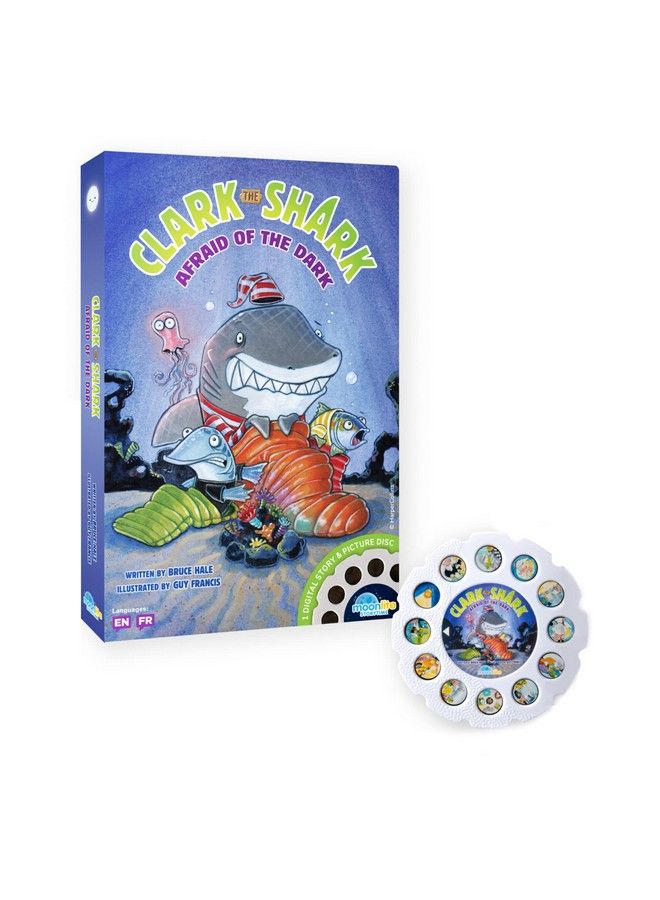Moonlite Storybook Reels For Flashlight Projector Kids Toddler ; Clark The Shark: Afraid Of The Dark ; Single Reel Pack Story For 12 Months And Up - Image 2