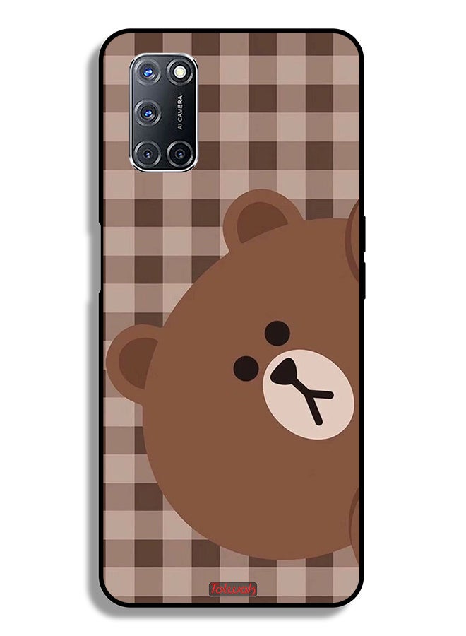 Tolwak Oppo A72 4G Protective Case Cover Teddy Bear - Image 1