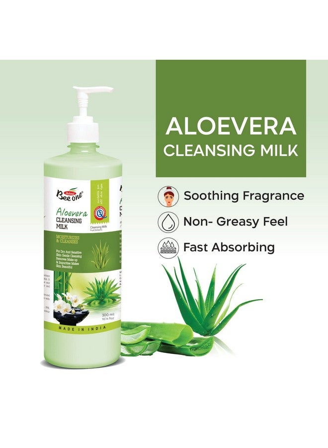 Beeone Aloe Vera Cleansing Milk, 500 ml - Image 2