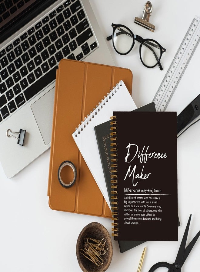 OXW Difference Maker Defination Gift-Thank You Gifts for Leader Mentor Teacher Coach Boss Appreciation Gifts, Coworker Gifts, Hardcover Spiral Notebook 5.5 x 8.3 - Image 5