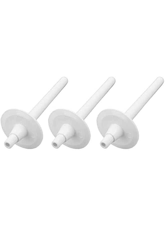 3Pcs Spool Pin, Universial Plastic Spool Pin Household Sewing Machine Replacement Bobbin Reel Spool Holder Auxiliary Spool Pin for Most Sewing Machines - Image 1