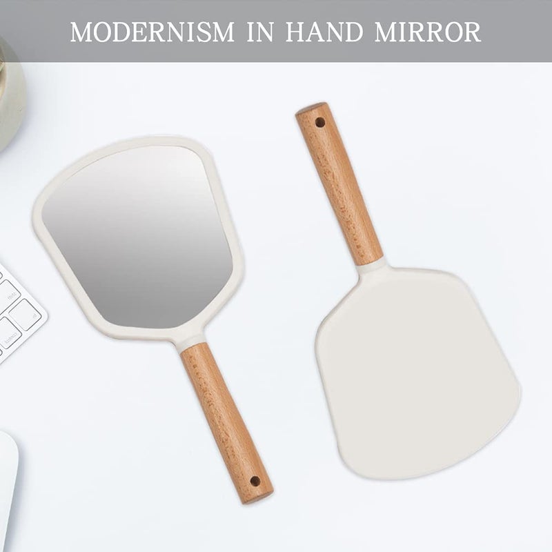 Click Charm Pink Portable Multipurpose Lightweight Mirror Compact HandFit Size for Daily Use perfact for Makeup Travel and Personal Care Pack of 1 - Image 3