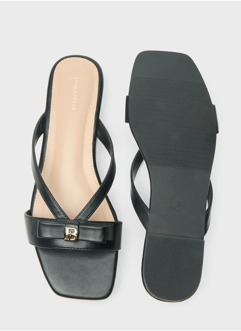 شو اكسبرس Multi Strap Flat Sandals