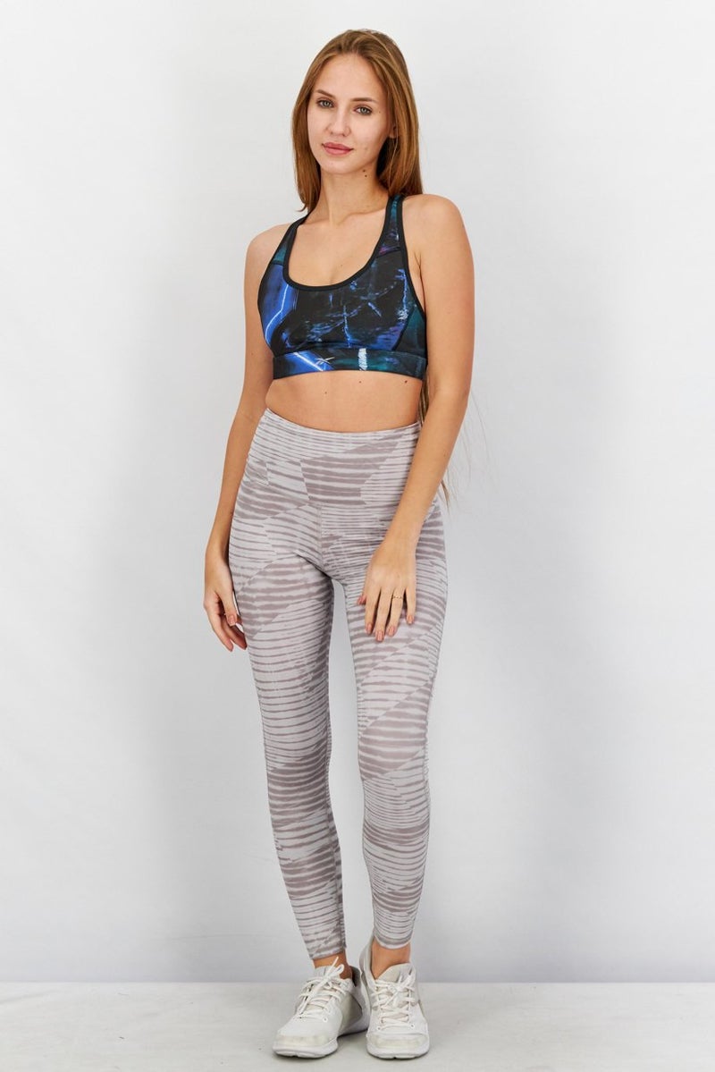 Reebok Women Padded Sleeveless Sports Bra, Multicolor - Image 3