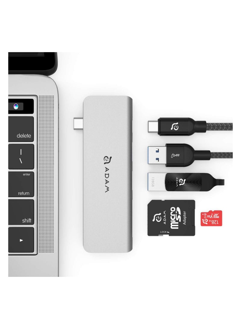 Adam Elements CASA Hub 5E USB-C 5-in-1 Card Reader Hub - Image 1