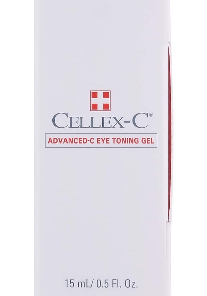 Cellex-C Advanced-C Eye Toning Gel - Lightweight Oil-Free Formula for Delicate Eye Area, 0.5 Fl Oz - Image 4