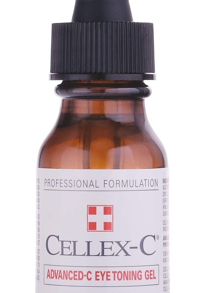 Cellex-C Advanced-C Eye Toning Gel - Lightweight Oil-Free Formula for Delicate Eye Area, 0.5 Fl Oz - Image 1
