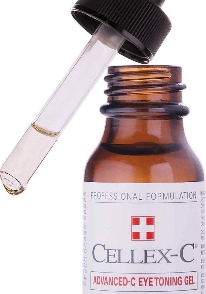 Cellex-C Advanced-C Eye Toning Gel - Lightweight Oil-Free Formula for Delicate Eye Area, 0.5 Fl Oz - Image 3