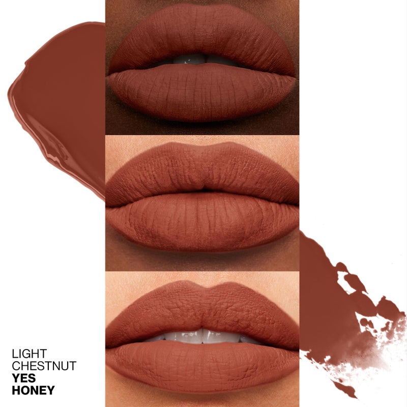Smashbox Always On Longwear Matte Liquid Lipstick| Long Lasting, Waterproof + Non-Drying, 0.13 Fl Oz,Yes Honey - Image 2