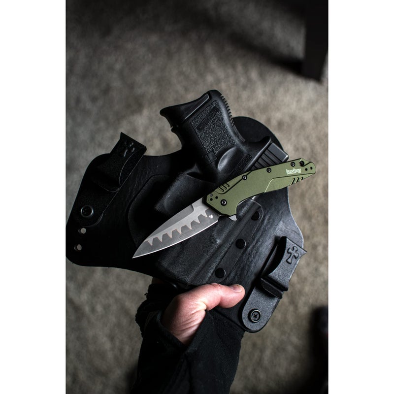 Kershaw Dividend Assisted Opening Knife Olive (3" Composite) 1812OLCB - Image 4