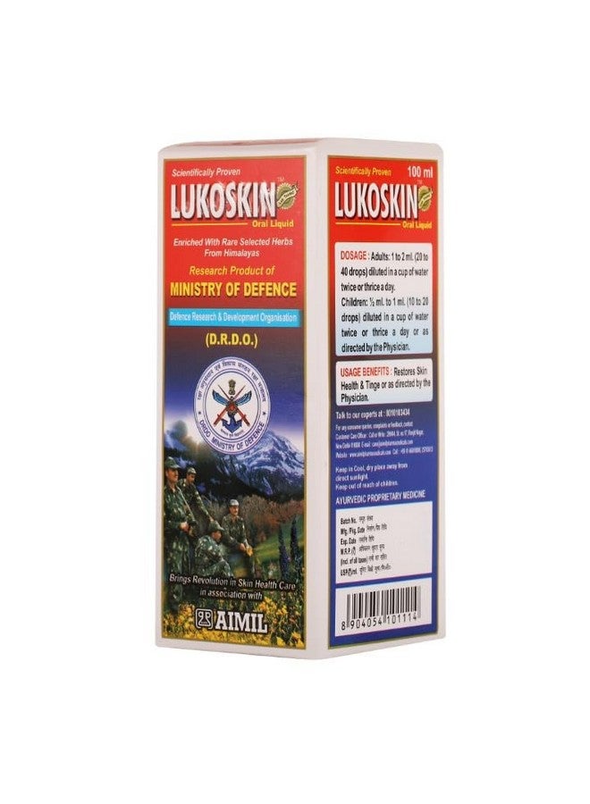 AIMIL Lukoskin Oral Liquid - 400ml (Pack of 4) - Image 2