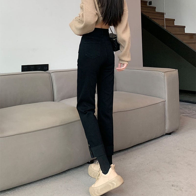 Unisex Casual Daily Denim Jeans - Image 5