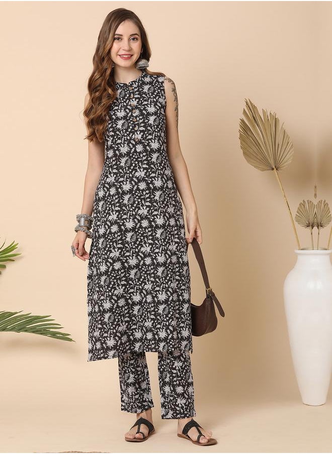 All-Over Printed A-Line Kurta with Pants Set - pzsku/Z9773C5177EA5169F68F9Z/45/1741120037/1ec9e590-2bae-4232-b61b-1b0d972d97c6