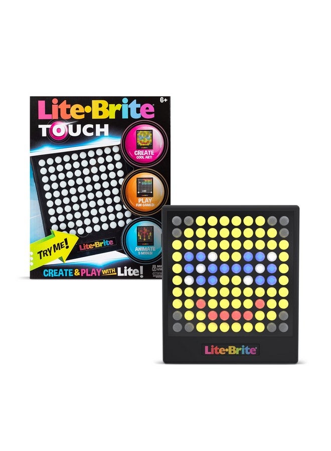 بيسيك فن لايت برايت تاتش - ابتكر، العب، وحرك - لعبة تعليمية حسية محمولة مضيئة، لعبة جذعية فنية إبداعية للبنات، الأولاد، للجنسين، الأطفال الصغار، العطلات، أعياد الميلاد، هدية، للأعمار من 6 سنوات فما فوق - Image 1