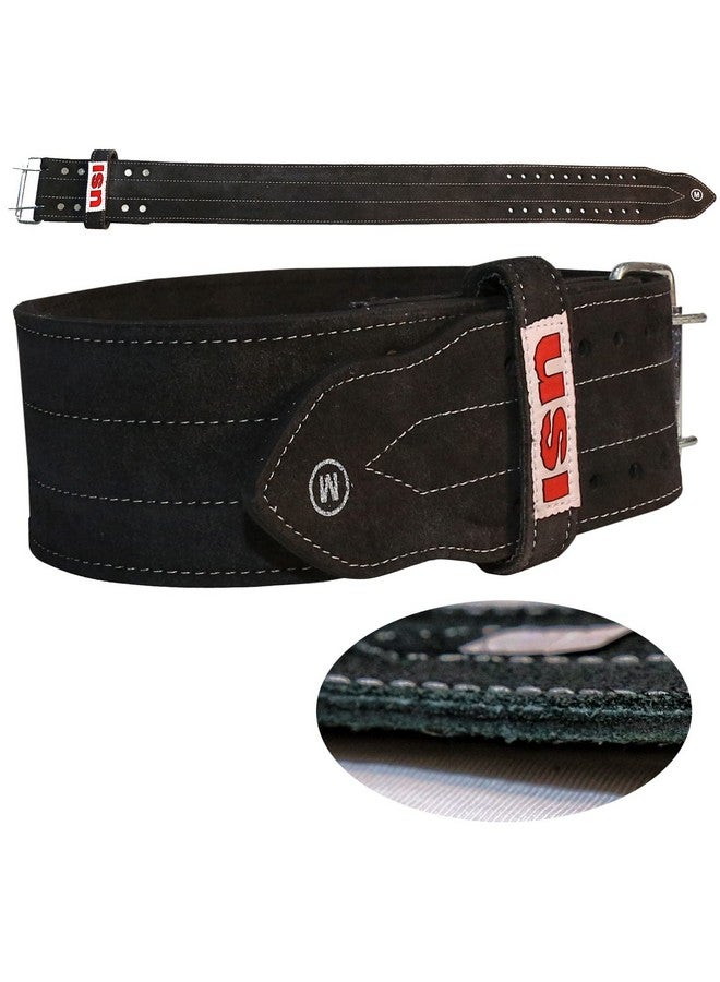 USI Universal The Unbeatable Power Lifting Belt, 790Pl (Light 6Mm Thick Leather, Black, Medium) Weight Lifting Belt For Men & Women Weightlifting Competition Workout Training Weight Support Belt - Image 1