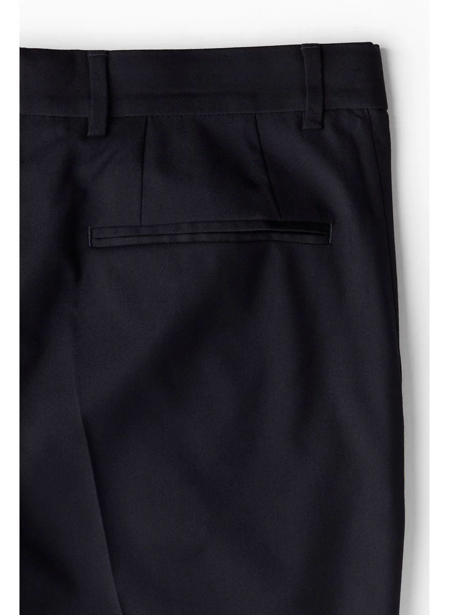 H&M Slim Fit Suit Trousers