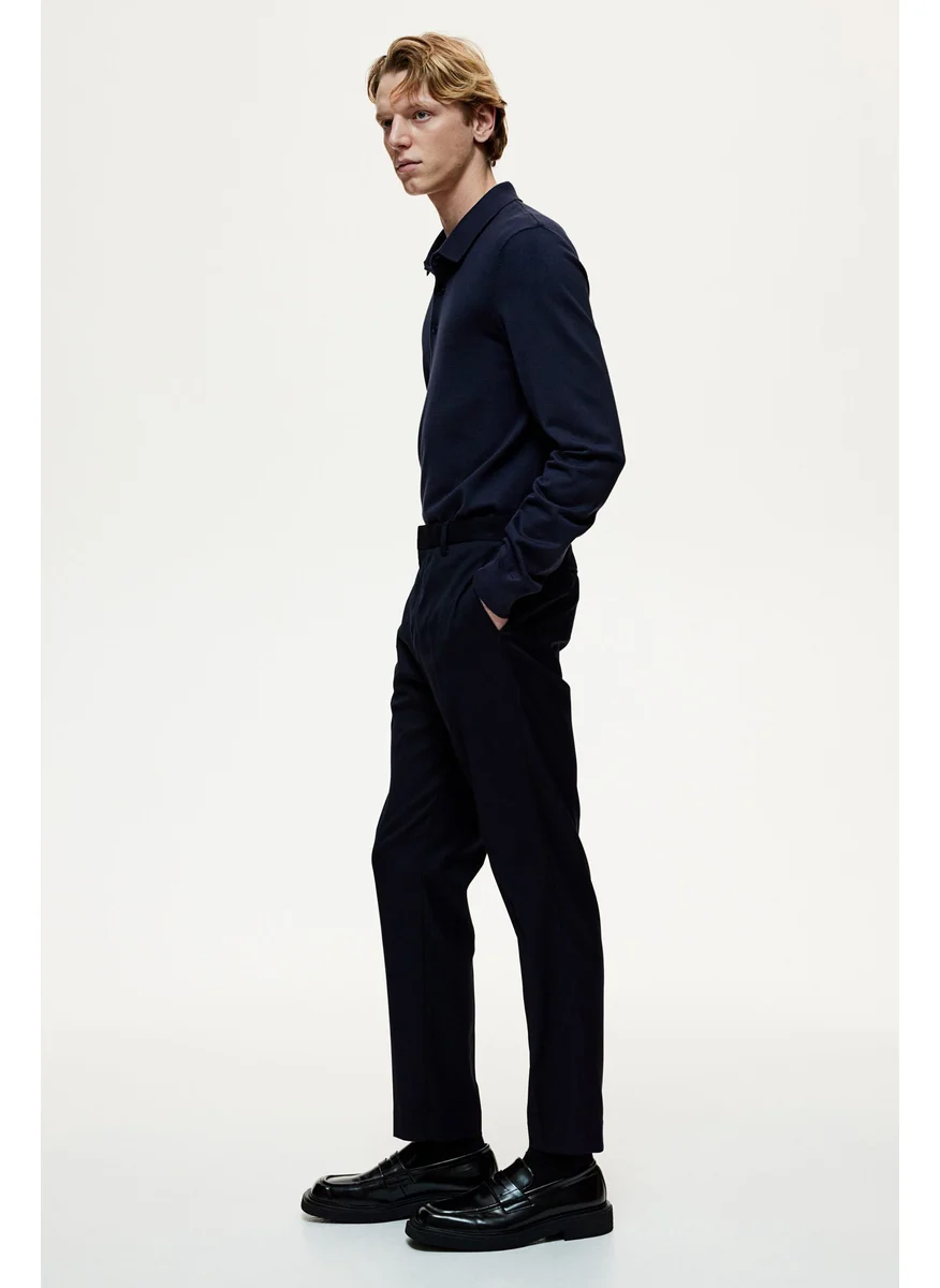 H&M Slim Fit Suit Trousers