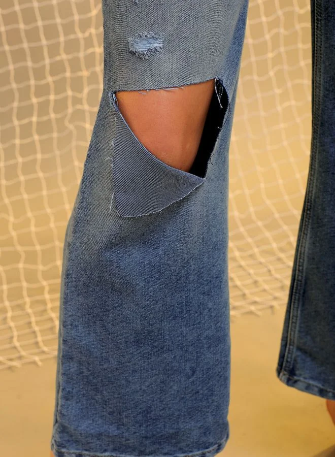 Freehand Women Flared Solid High-Rise Jeans