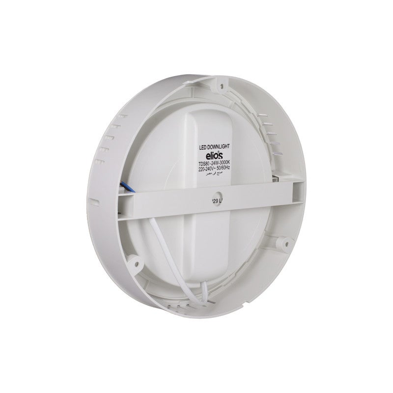 Elios warm round 24W Surface downlight panel - Image 3