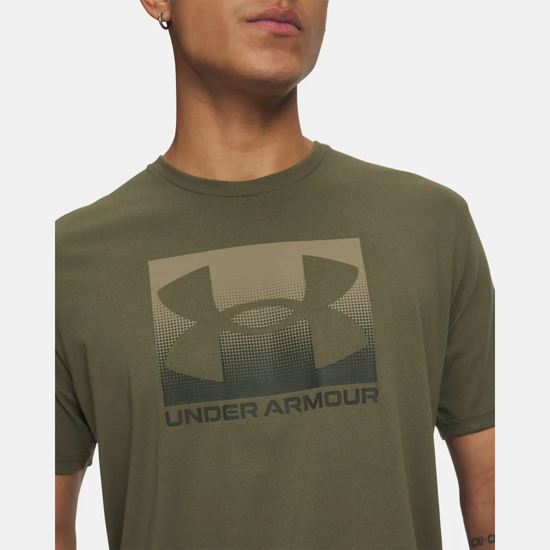 Under Armour Green Men's Logo Graphic T-Shirt for Men | Best Price UAE