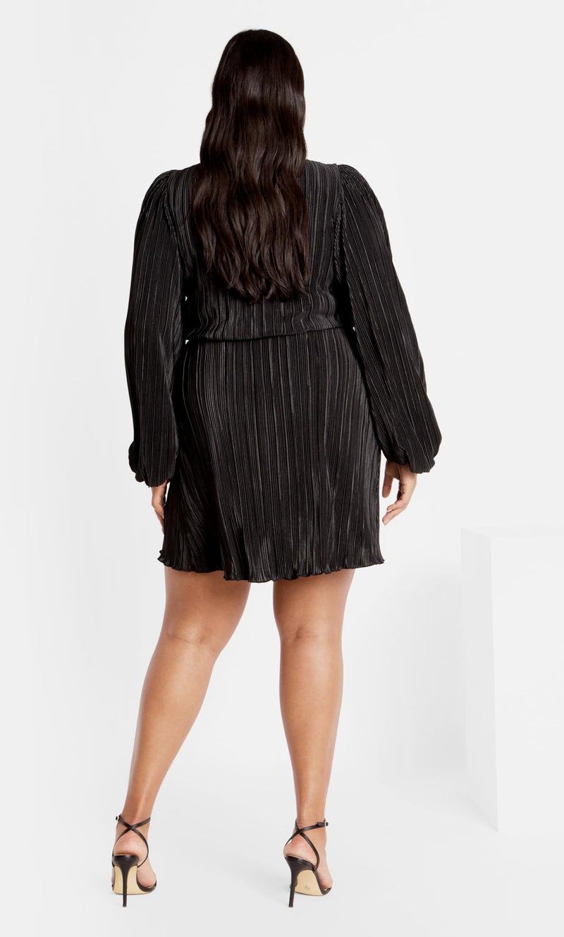 City Chic Women's Plus Size Cocktail Dress-Kira, Black, 18 - Image 2