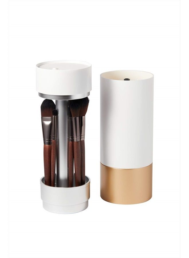 Brushean Makeup Brushes UV Sanitizer (Standard, White/Rose Gold) - Image 5
