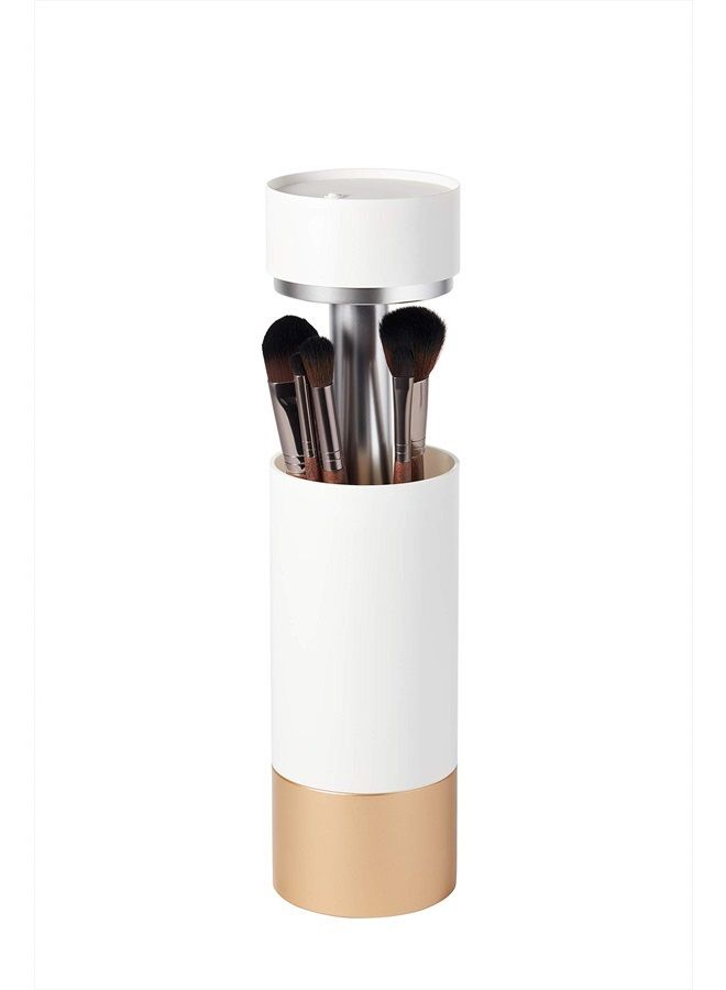 Brushean Makeup Brushes UV Sanitizer (Standard, White/Rose Gold) - Image 4
