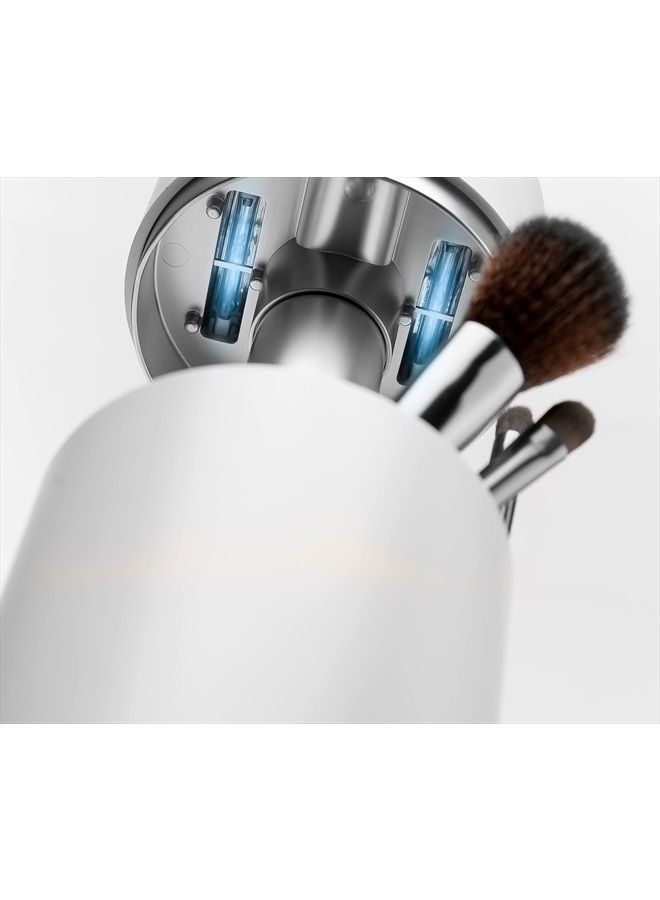 Brushean Makeup Brushes UV Sanitizer (Standard, White/Rose Gold) - Image 3