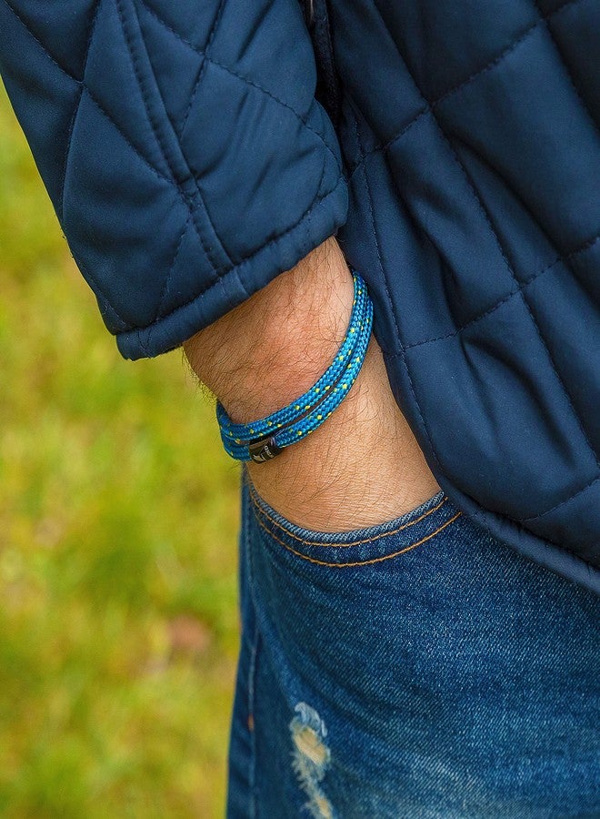 Wind Passion - Paracord Mens Bracelet - Bracelet for Women - Rope Bracelet String With Magnetic Clasp - Wrist Surfer Bracelet - Handmade Surfer Magnetic Bracelets - Sturdy & Waterproof - Image 4