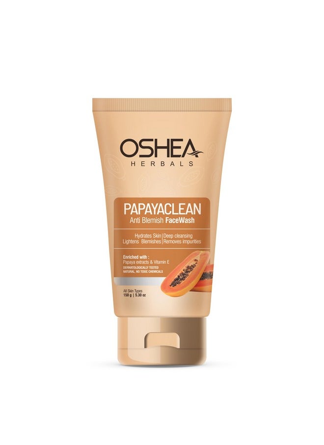 OSHEA - Herbals Papayaclean Anti Blemish Face Wash (Pack Of 1) - Image 1